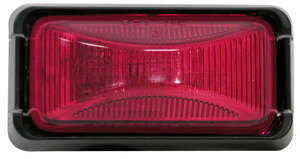 M152BKR by PETERSON LIGHTING - 152 Clearance and Side Marker Light - Red/Black Kit