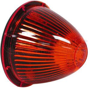 V110-15R by PETERSON LIGHTING - 110-15 Beehive Replacement Lens - Red Replacement Lens