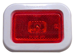 V127KR by PETERSON LIGHTING - 127 Rectangular Clearance and Side Marker Light - Red Kit