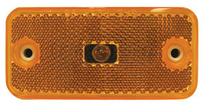 V2548A by PETERSON LIGHTING - 2548 Clearance/ Marker Light With Reflex - Amber