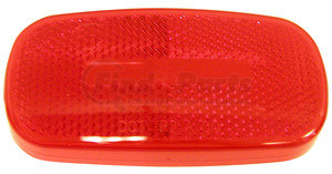 V2549-15R by PETERSON LIGHTING - 2549-15 Clearance/Side Marker with Reflex Replacement Lenses - Red Replacement Lens
