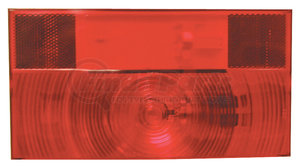 V25911 by PETERSON LIGHTING - 25911/25912 RV Stop, Turn, and Tail Light with Reflex - Red