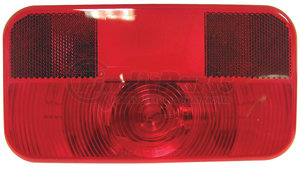 V25921 by PETERSON LIGHTING - 25921/25922 RV Stop, Turn, and Tail Light with Reflex - Red