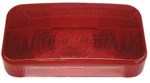 V25923-25 by PETERSON LIGHTING - 25923-25 RV Stop/Turn/Tail and License Light with Reflex Replacement Lens - Red with License Light