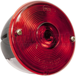 V428 by PETERSON LIGHTING - 3.75" Round Universal Incandescent Stop/Turn/Tail Light, Red Lens, with License Light, Viz Pack