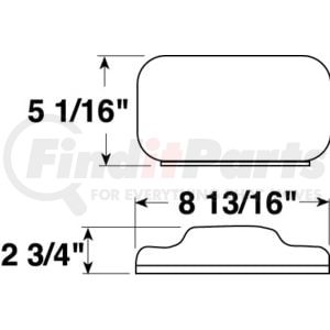 V457 by PETERSON LIGHTING - 457 Combination Tail Light - without License Light