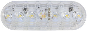 V821KC-7 by PETERSON LIGHTING - 821C-7/822C-7 LumenX® Oval LED Back-Up Light, PL3 - Clear, Grommet Mount Kit