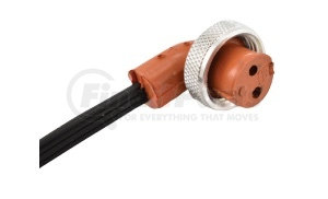 8608865 by PHILLIPS & TEMRO - Single HD Cord-WP Male Plug, Silicone Female Connector, 125V, 15 amp, 14 ft., 14/3 SJ Wire, A (WP)-NEMA 5-15, "K" Silicone Connector