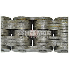 Universal Products BL1046 Chain Hoist BL Series Mast Leaf Chain, 1-1/4 in. Pitch, 0.437 in. Pin Diameter, Sold Per Linear