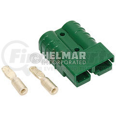 6331G10 by ANDERSON POWER PRODUCTS - CONNECTOR W/CONTACTS (SB50 #10 GREEN)