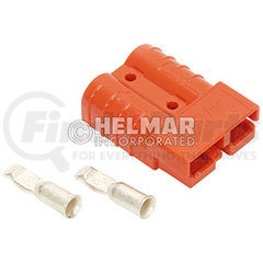 6331G11 by ANDERSON POWER PRODUCTS - CONNECTOR W/CONTACTS (SB50 #6 ORANGE)