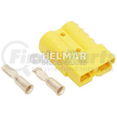6331G7 by ANDERSON POWER PRODUCTS - CONNECTOR W/CONTACTS (SB50 #6 YELLOW)