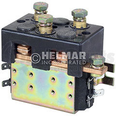 CTR-24-280 by UNIVERSAL PRODUCTS - 24V Contactor, 80 AMP, DPDT, Intermittent Coil, with Mounting Brackets