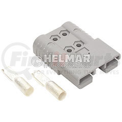 6370G1 by ANDERSON POWER PRODUCTS - CONNECTOR W/CONTACTS (SBX175 1/0 GRAY)