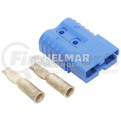 Anderson Power 6801G1 Battery Connector CONNECTOR W/CONTACTS (SB120 #2 BLUE)