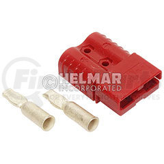6802G1 by ANDERSON POWER PRODUCTS - CONNECTOR W/CONTACTS (SB120 #2 RED)