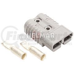 E6340G1 by ANDERSON POWER PRODUCTS - CONNECTOR W/CONTACTS (SBE320 2/0 GRAY)