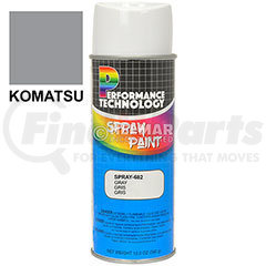 SPRAY-682 by KOMATSU - Spray Paint - 12 oz, Grey