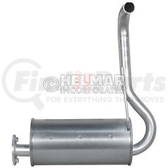 17510-U110071 by TOYOTA - Exhaust Muffler - For Toyota 6FGCU20, 6FGCU25, 32 lbs (DIM WT)