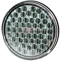 3945C by ECCO - Warning Light Assembly - Directional LED, Round, Grommet Mount, Clear