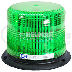 7945G by ECCO - 7945 Series Pulse 2 LED Beacon Light - Green, 3 Bolt/1 Inch Pipe Mount