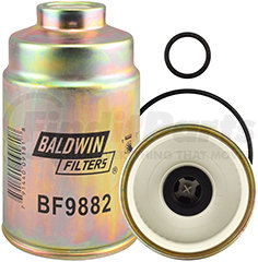 BF9882 by BALDWIN - Fuel/Water Separator Spin-on with Open Port Filter