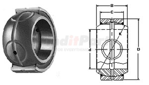 MB20SSQ by RBC BEARINGS - BEARING