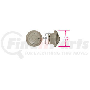 RF791021X by HALDEX - FAN CLUTCH CUMNS L1