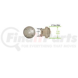 RF790016X by HALDEX - FAN CLUTCH CUMNS L10