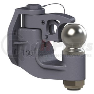 150 by PREMIER - Coupling - Pintle 2-3/32" Diameter - Ball 2" Diameter