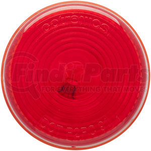 MC53RB by OPTRONICS - 2" red recess mount marker/clearance light