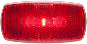 Optronics MCL0032RBB Marker Light Marker / Clearance Light - Red, With Reflex, Black Base, Hard Wired