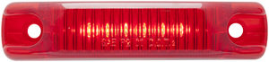 MCL66RB by OPTRONICS - Mcl66 Series Marker/Clearance Light - Red, 12V, Surface Mount, Hard Wired