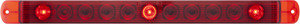 MCL78RB by OPTRONICS - Mcl78/88 Series Identification Light Bar - Red, Surface Mount, Hard Wired