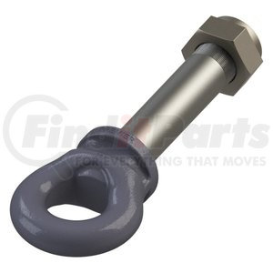307S by PREMIER - Drawbar Eye Assembly - 3” ID, Shaft - 2” OD x 11-3/8” L (Includes Snap Ring (208) and Locknut (416))