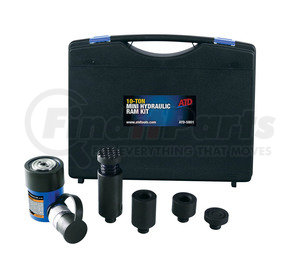 5801 by ATD TOOLS - Mini Hydraulic Ram Kit - 10-Ton, 1.5" Ram Stroke, 2.35 sq.in.