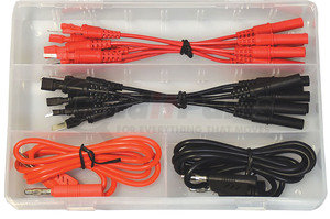 1351 by ELECTRONIC SPECIALTIES - 16 Pc. Spade Terminal Test Lead Set