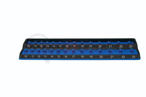 PSH50M-BLU by MECHANIC'S TIME SAVERS - 1/2IN Peg Socket Holder, metric, blue