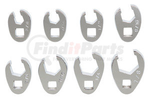99310 by PLATINUM - 8 Pc. 3/8" Dr. SAE Flare Nut Crowfoot Wrench Set
