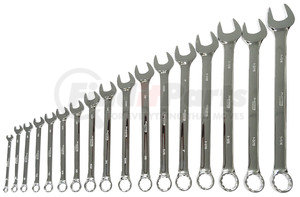 99550 by PLATINUM - 17 Pc. Professional SAE Long Pattern Wrench Set