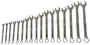99570 by PLATINUM - 17 Pc. Professional Metric Long Pattern Wrench Set