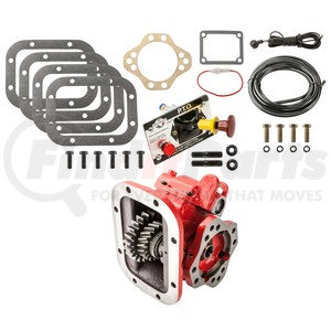 WA20-08-7017 by WORLD AMERICAN - Power Take Off (PTO) Assembly - Air Shift, 8-Bolt, 5 RAtio, Direct Mount, with Control