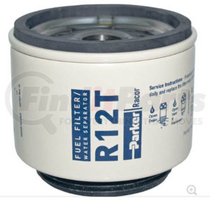 R12T by RACOR FILTERS - 120A: 10 micron - 100 Series
