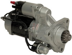 8201084 by DELCO REMY - Starter Motor - 38MT Model, 12V, SAE 3 Mounting, 12Tooth, Clockwise