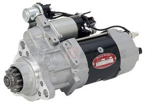 8200436 by DELCO REMY - Starter Motor - 39MT Model, 24V, SAE 3 Mounting, 12Tooth, Clockwise