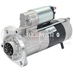 XJBT-02517-NEW by HYUNDAI - Starter Motor - 12V, 9 Teeth, Non Straight Drive, Gear Reduction, 4 Cyl. Engine