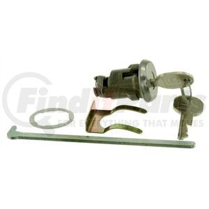 D1425B by ACDELCO - Trunk Lock Cylinder, Chrome-Plated, with Keys and Mounting Hardware