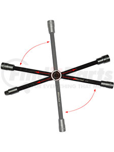 35636 by KEN-TOOL - Stow & Go™ 4-Way Lug Wrench