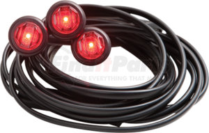 MCL22RK4B by OPTRONICS - Red identification light kit with (3) red MCL12 lights