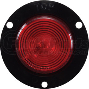 MC52RB by OPTRONICS - 2” red recess flange mount marker/clearance light
